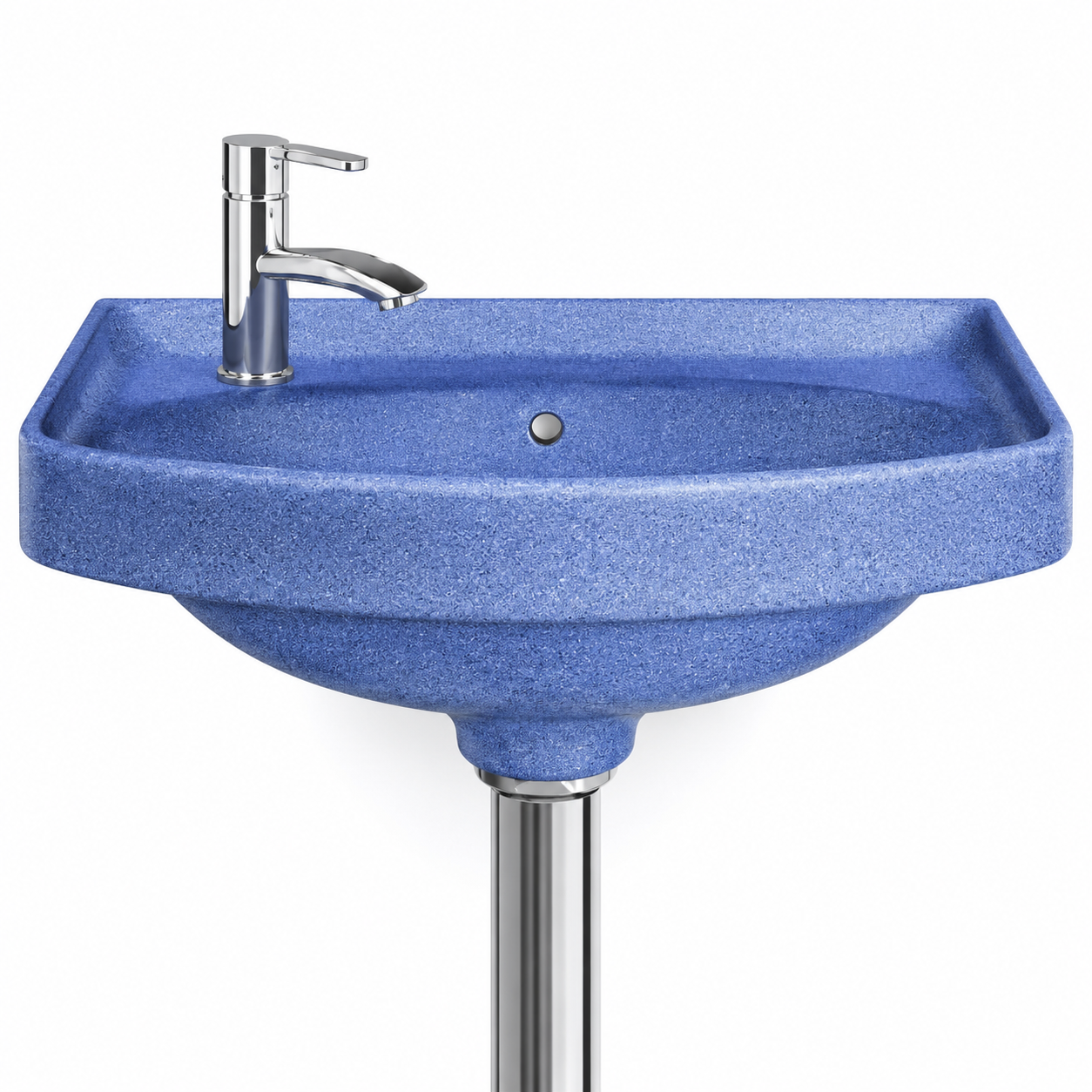 ARTICKK 18x12 Rustic Wash Basin - Rustic Alpine Blue