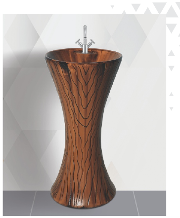 ARTICKK Model 9003 Damru One Piece Basin
